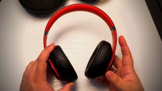 beats studio3 wireless defiant red