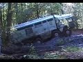 11.  Rallye Berlin Breslau - LKW im Wald mit Moor
