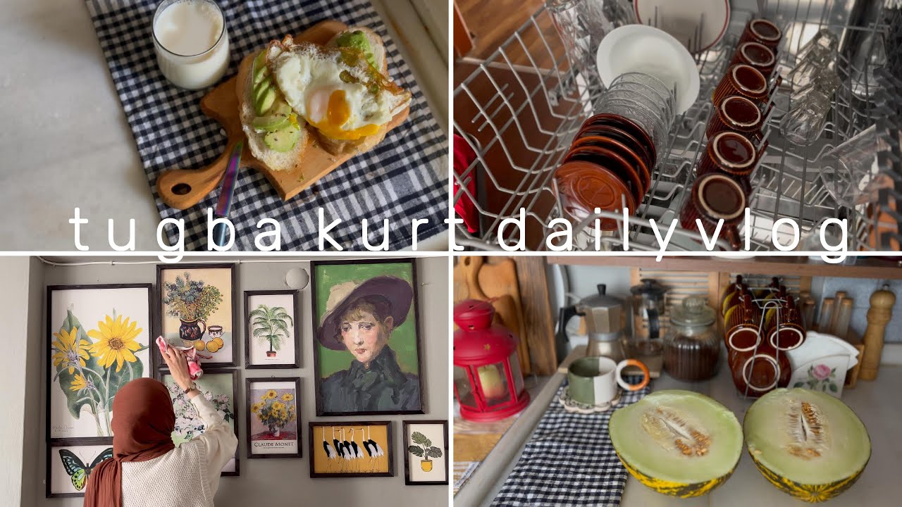 dailyvlog142|Rutin temizlik🧼sağlıklı kahvaltı 🍳 🥑mutfak toparlama🍽️ #cleaning #temizlik #motivation