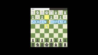 Insane✨Chess Opening . In Sicilian Defence . For Black . #chess