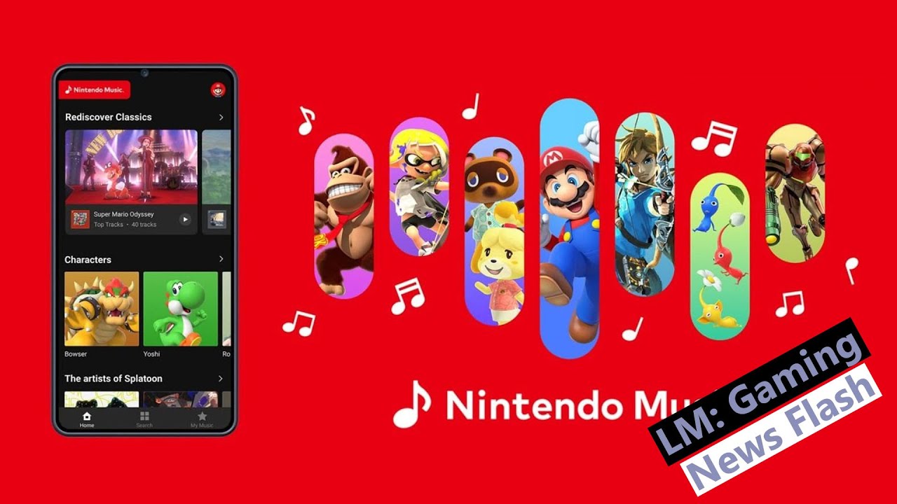 Nintendo Creates Their Own Spotify For Gaming Music - Gaming News Flash