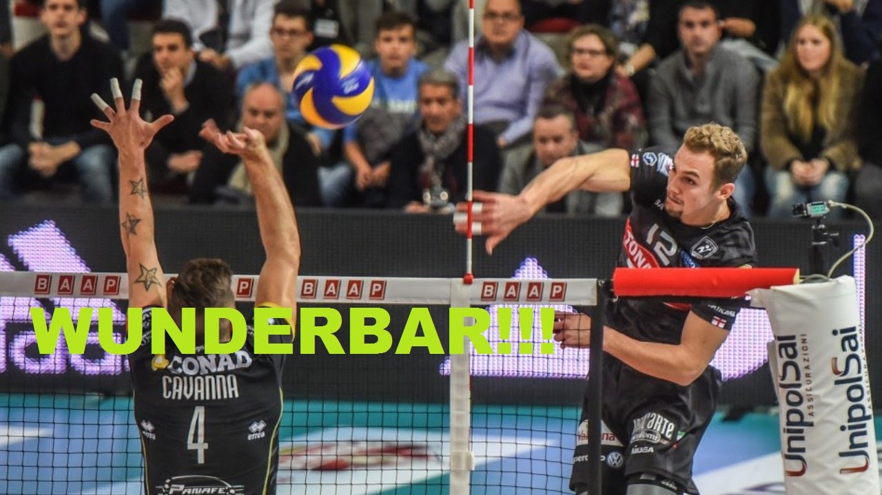 Volley Alexander Berger Mvp Di Milano Padova 1 3 Youtube