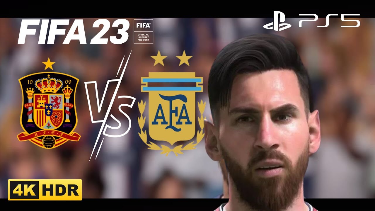 Fifa 23 Argentina Vs Spain Qatar 2022 World Cup Semi Final Full Match