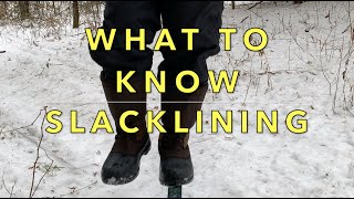 What To Know about Slacklining