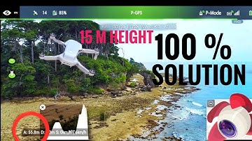 DJI Mavic Mini / Mini2 / 15 Meter Altitude Limit / Solution / India with safe 100% solution