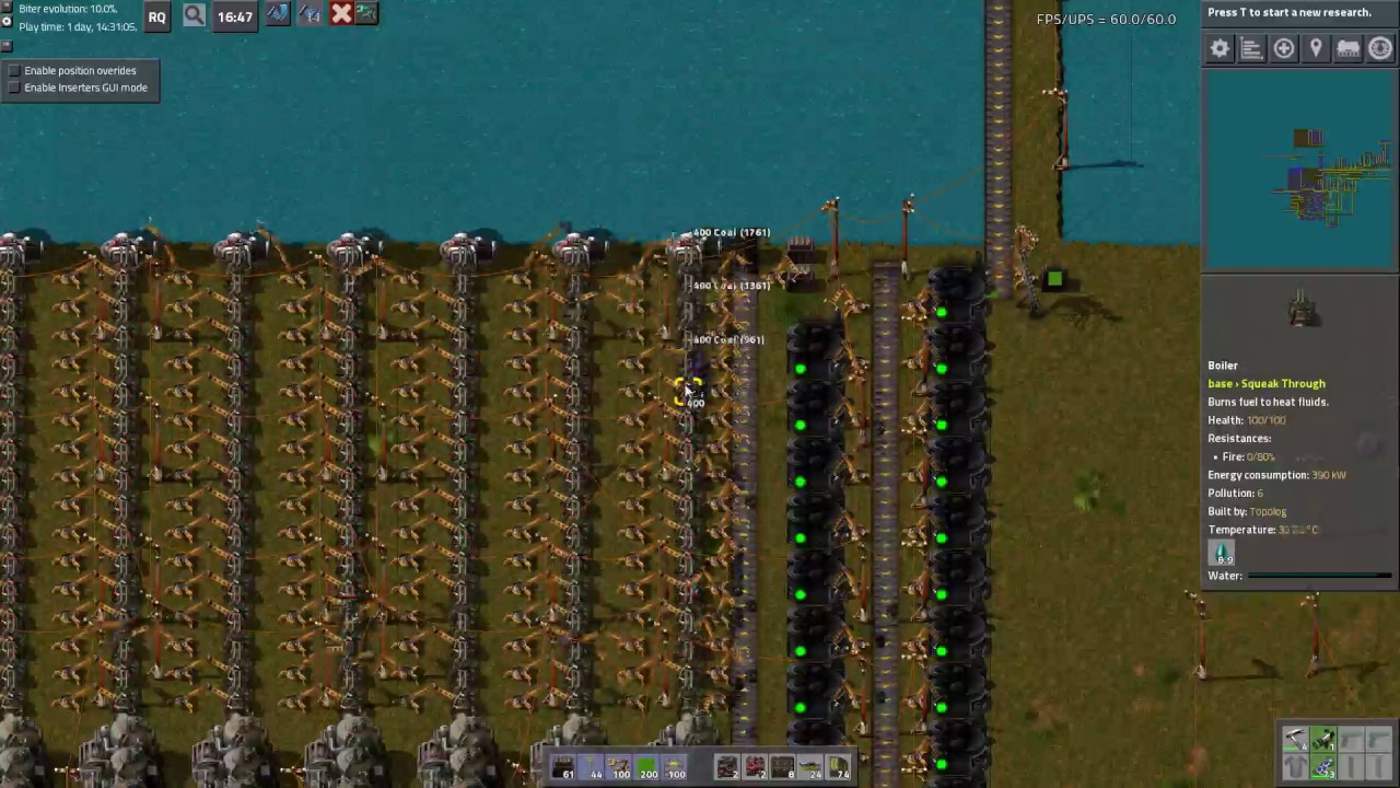 Factorio bob angel схемы