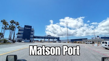 How to drive in Matson Port, Driving in the Ports of Los Angeles