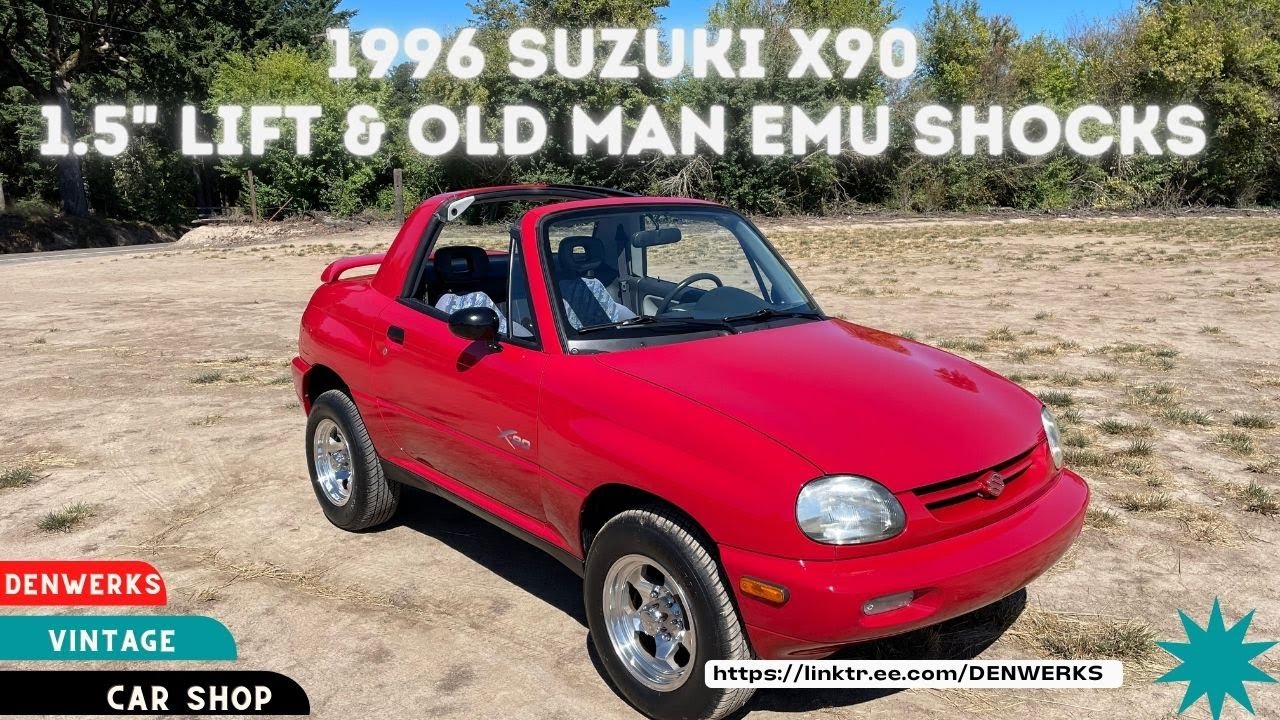 1996 Suzuki X90 Walkaround No Reserve Auction Denwerks on Bring a