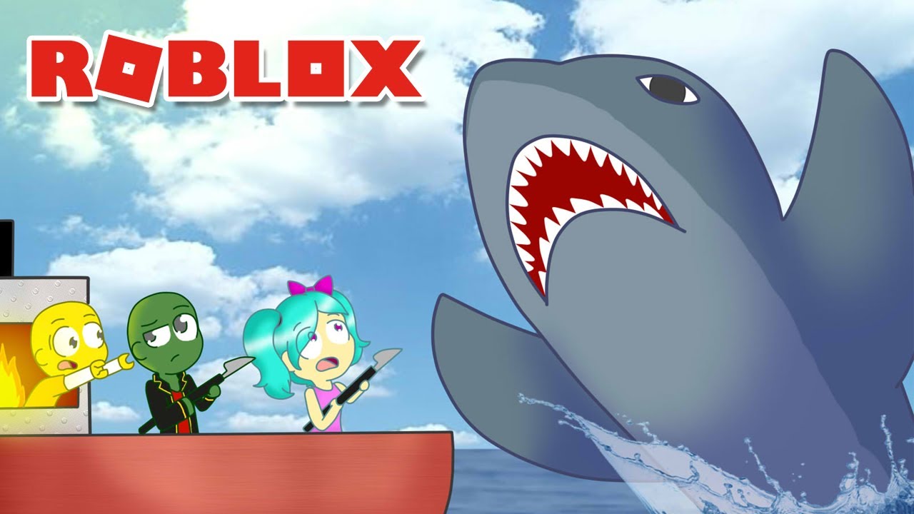 El Ataque Del Tiburón Asesino Gigante Roblox Español 26 - jack the shark roblox