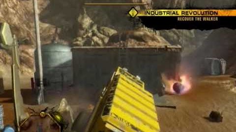 Red Faction Guerilla Demo Footage (PS3)