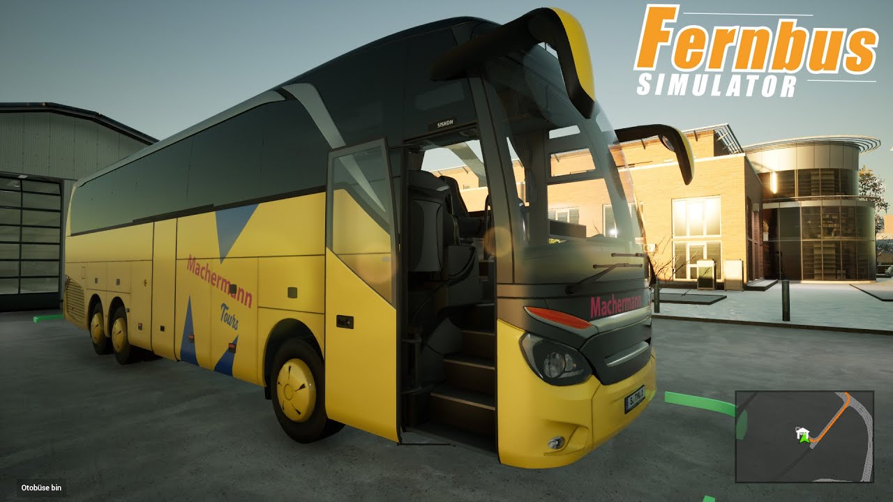 Fernbus Simulator Yeni Bir Sefer Setra İle Erfurt-Potsdam