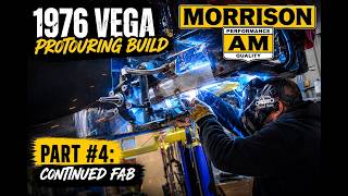 ProTouring Chevy Vega build Video 4 - Engine & transmission, & rear cover fabrication at MetalWorks