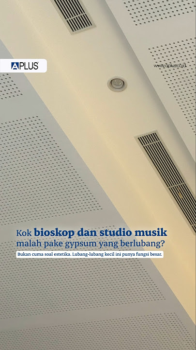 Aplus Sound hadirkan suara jernih, kurangi gema, dan buat ruang profesional lebih nyaman