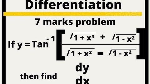 1B | Differentiation | 7 marks problem @EAG