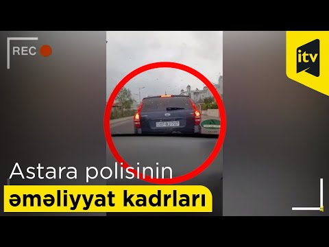 Astara polisinin əməliyyat kadrları - isti izlərlə şübhəli şəxs saxlanılıb