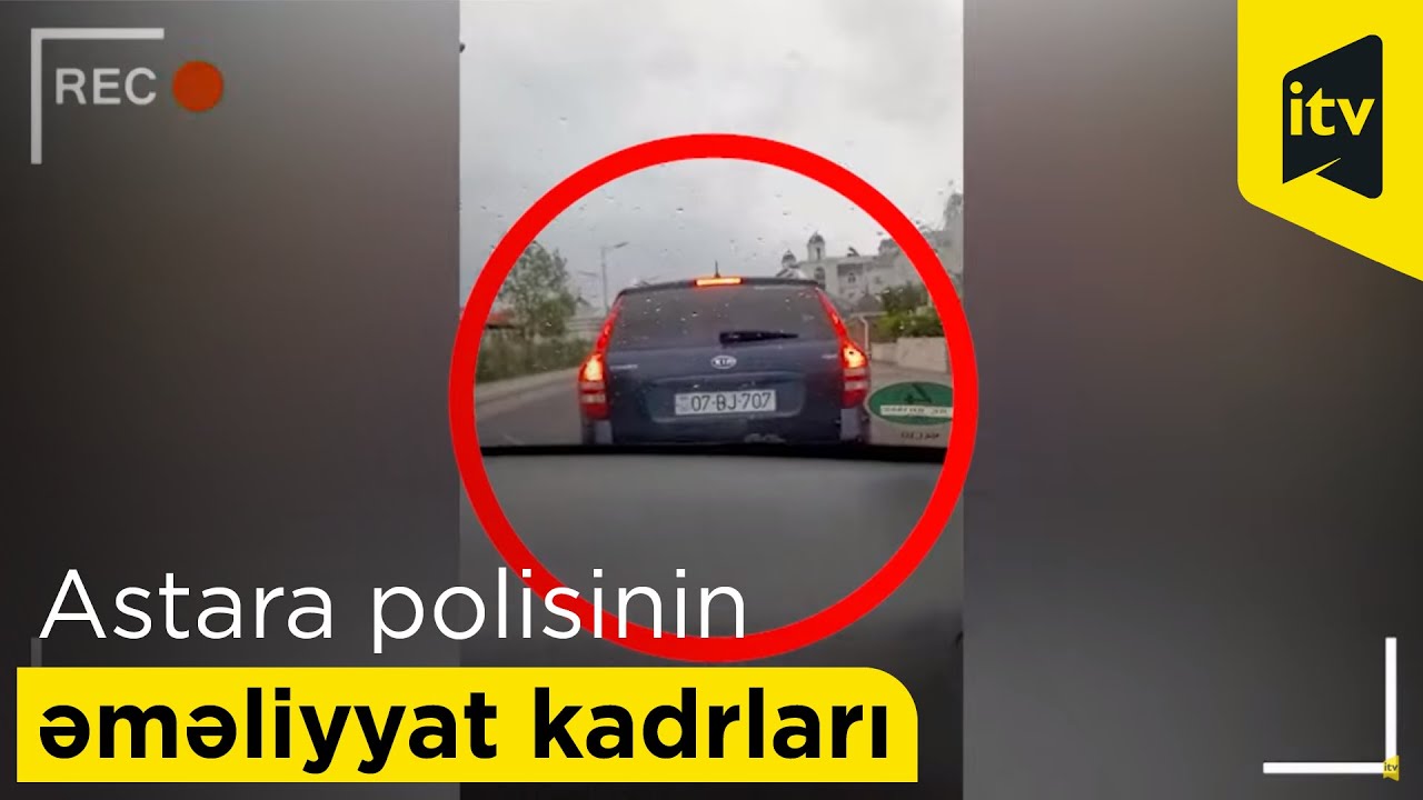 Astara polisinin əməliyyat kadrları - isti izlərlə şübhəli şəxs saxlanılıb