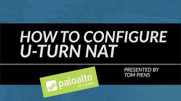 Video Tutorial: How to Configure U-Turn NAT