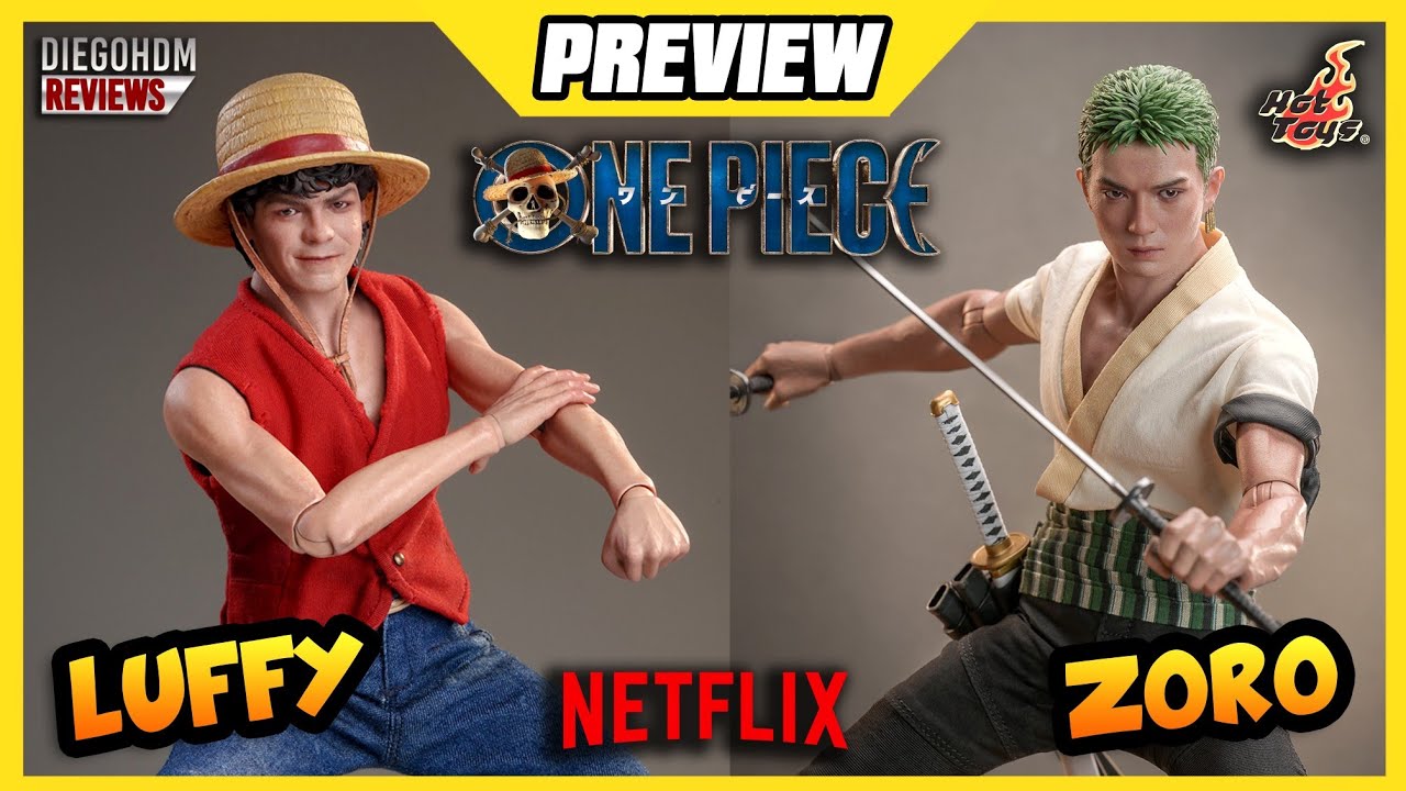 Hot Toys Reveals ONE PIECE Action Figures For Monkey D. Luffy and Roronoa  Zoro — GeekTyrant