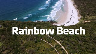 Discover Rainbow Beach, Queensland, Australia | Drone Adventure in 4K