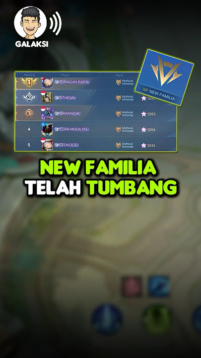 New Familia tumbang?😰
