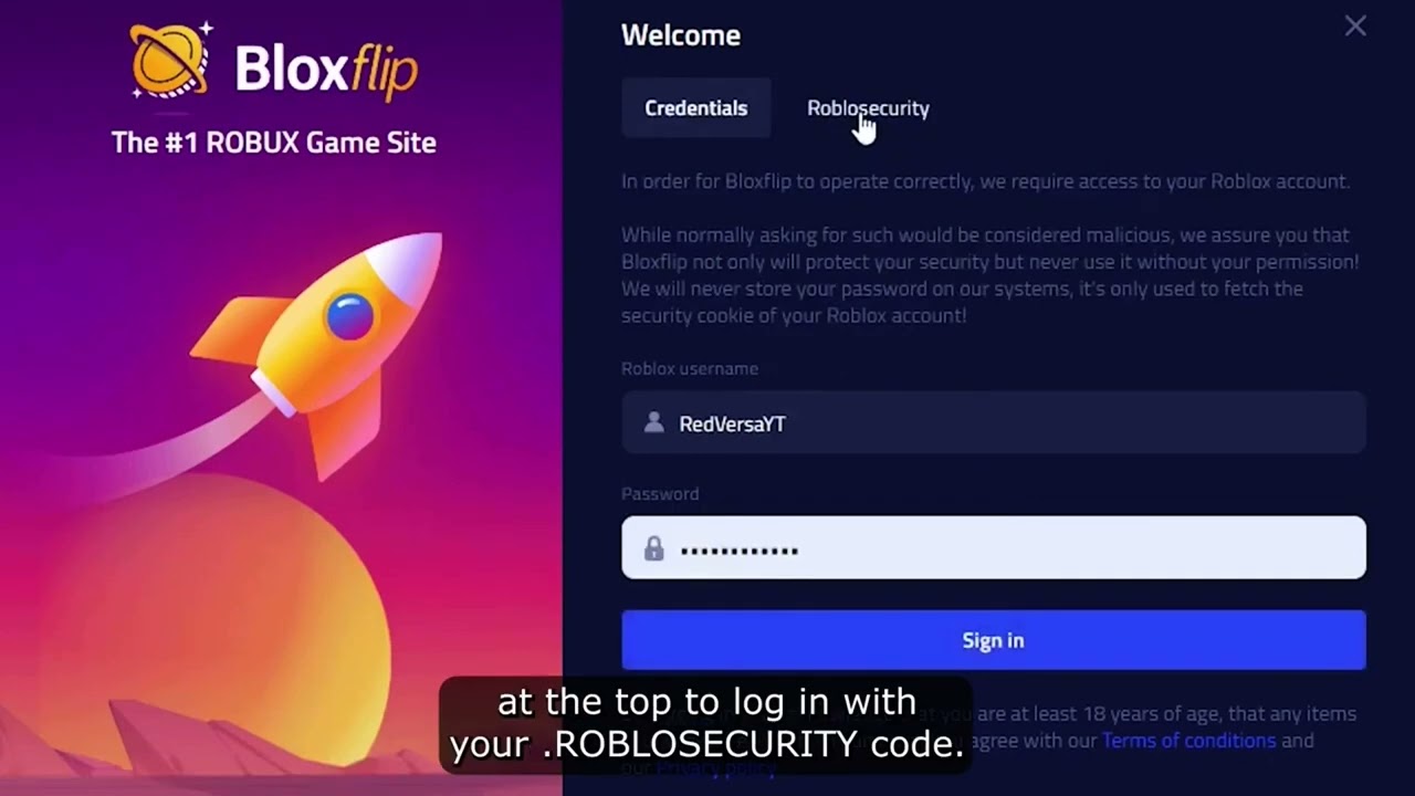 HOW TO LOG IN BLOX FLIP (2023) LINK IN DESCRIPTION 