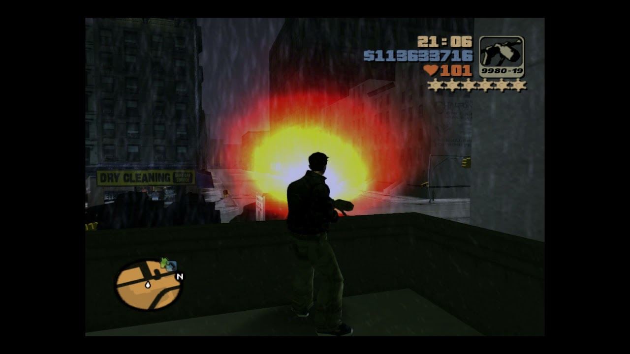 Grand Theft Auto III - 6 Star Police Rampage