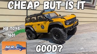 1/16 TRAIL TRUCK FOR $65! IS IT ANY GOOD? HB R1601 (HB TOYS). EP#697