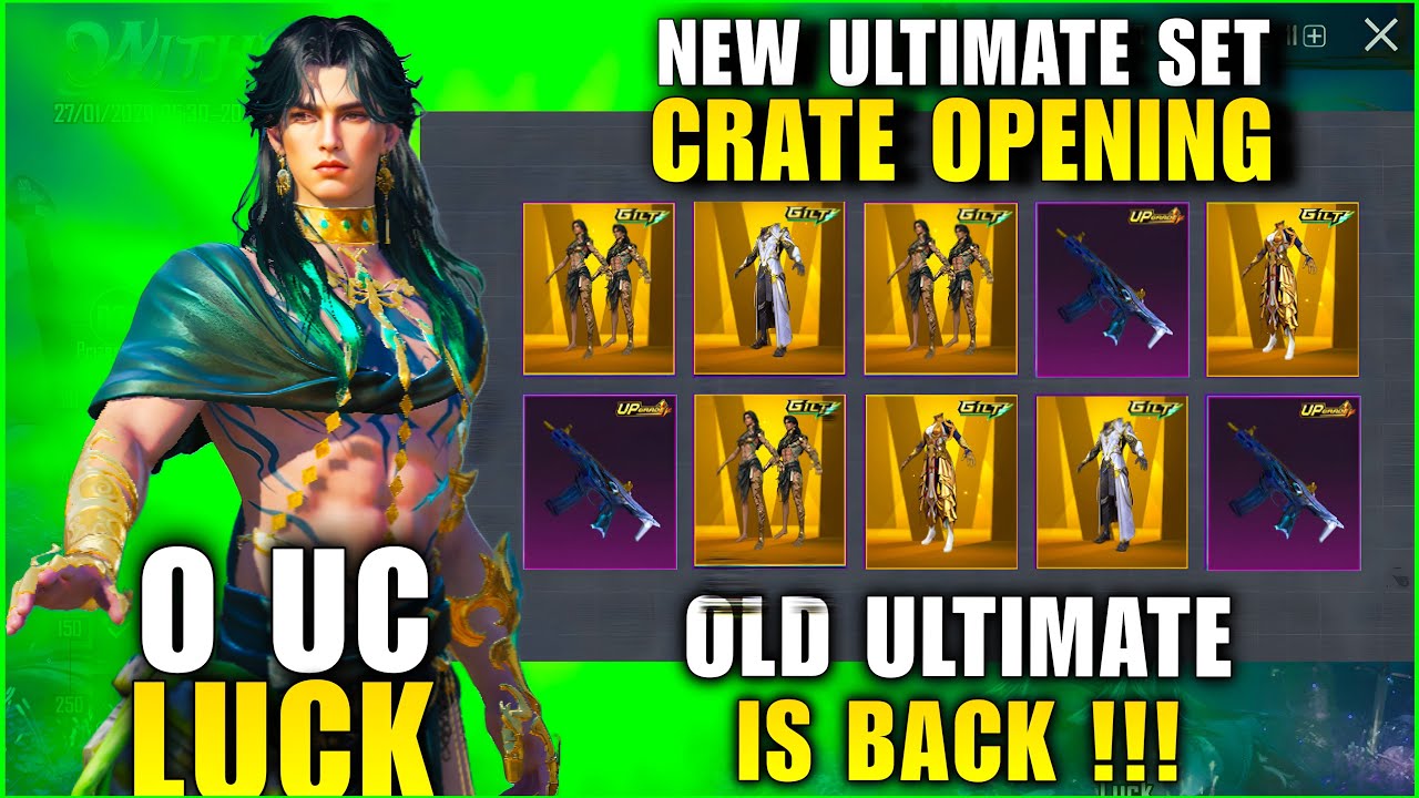😱New Ultimate Witherbloom Prodigy Set Crate Opening | Maxed Honey Badger Gun Lab BGMI | PUBG MOBILE