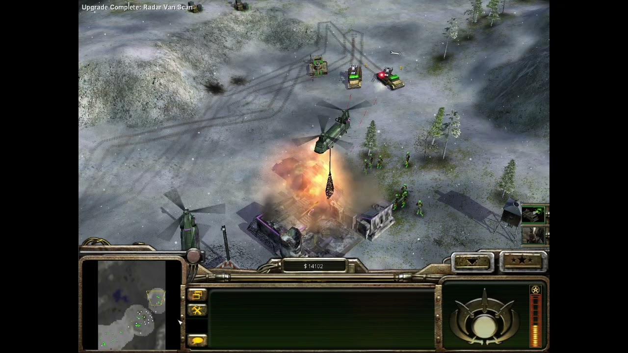 Ice Month, Day 30: Bitter Winter (Command & Conquer: Generals)