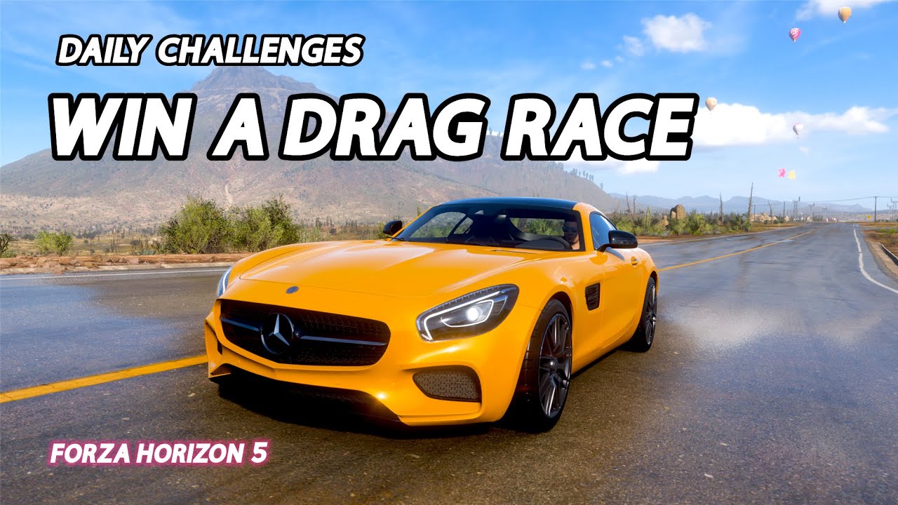Forza Horizon 5 Daily Challenges Photon Finish Win a Drag Race
