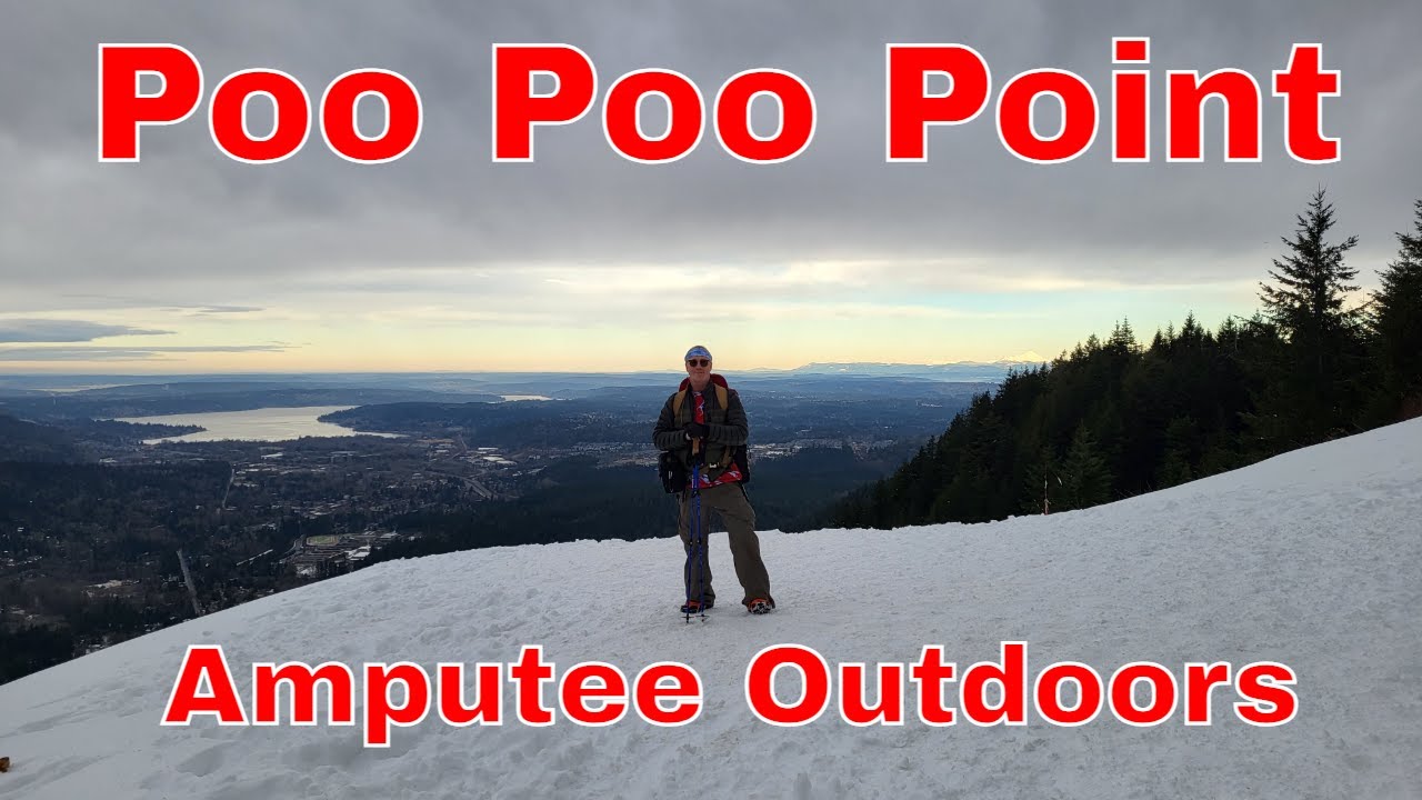 Hiking Poo Poo Point [before the weather changes] Amputee Outdoors