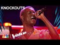 Eric Who's Star Power Earns a Spot on Team Camila | The Voice Knockouts 2022