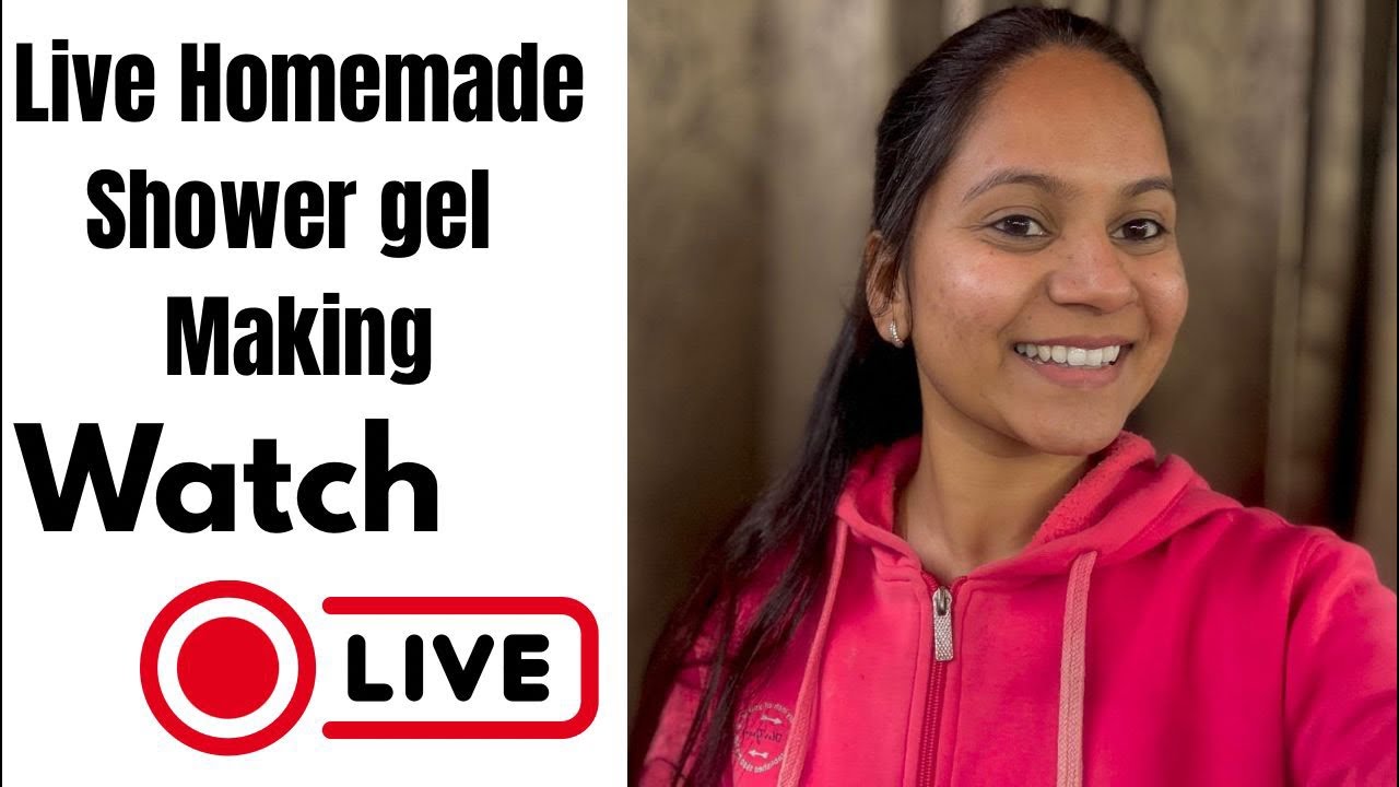 DIY Natural Shower Gel | Chemical Free Body Wash