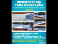 Antes e depois aplicação geomembrana branca pvc 0,4mm trançada instalada em 1.3 horas!