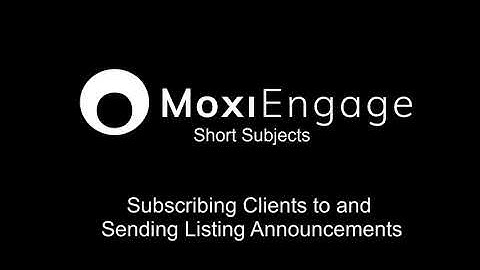 Creating and Sending Listing Announcements
