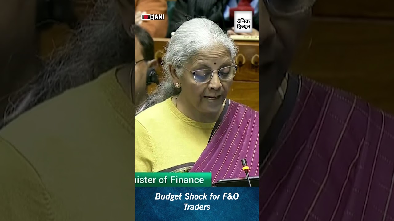 Budget 2026: FM Sitharaman Raises STT on F&O to Curb Derivatives Trading, Markets React