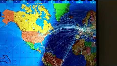 Geochron Digital Shipping and Aircraft route update