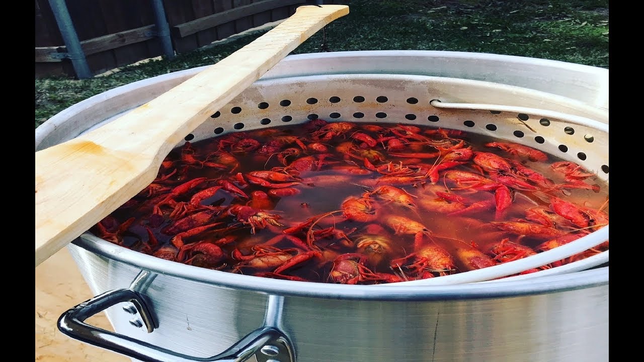 How to boil crawfish stepbystep Louisiana Cajun