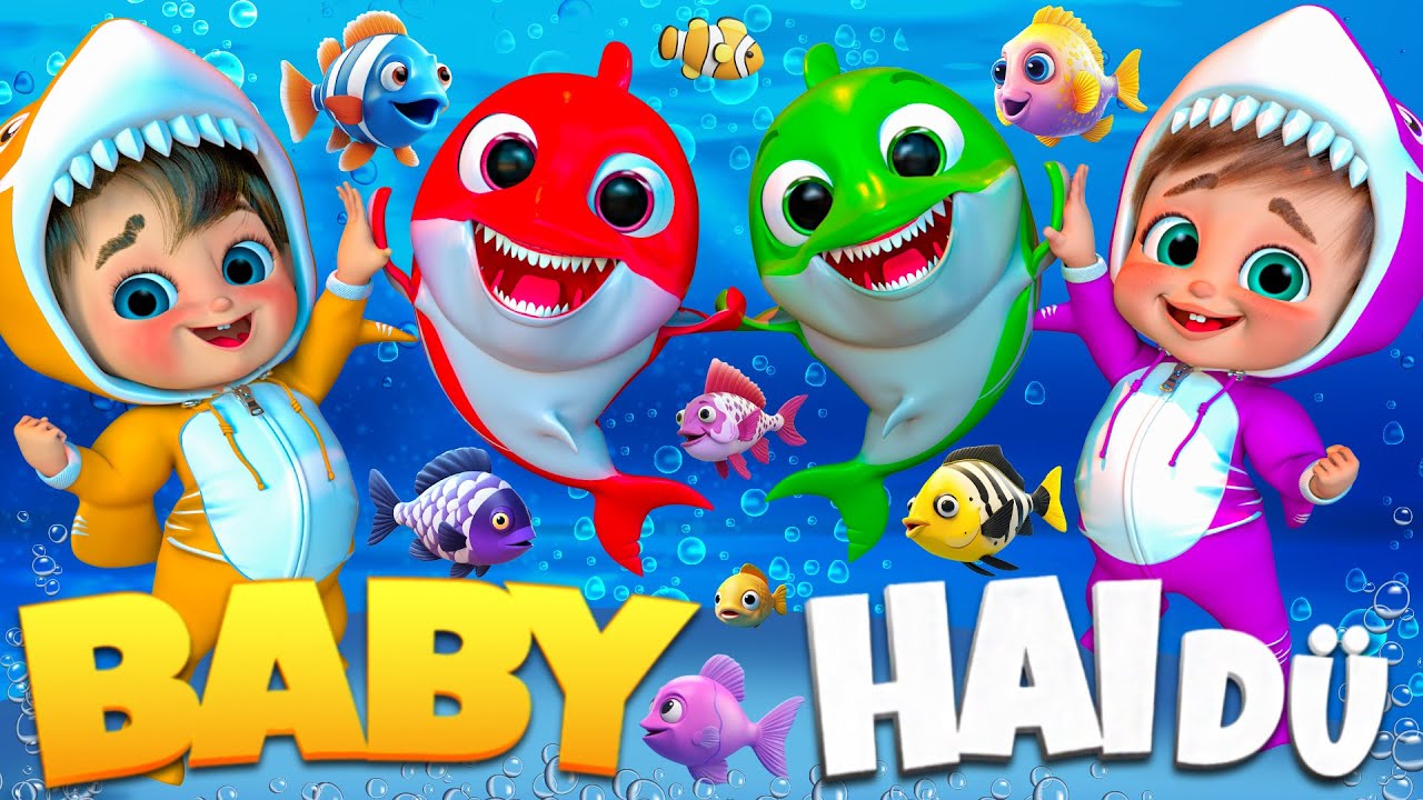 Baby Hai und die Abenteuer im Meer | Kinderreime für Kinder | Super Luca Deutsch #kinderlieder