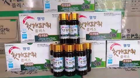 Bí quyết bất tử trên bàn nhậu - NƯỚC GIẢI RƯỢU BỔ GAN WELLBIO HÀN QUỐC