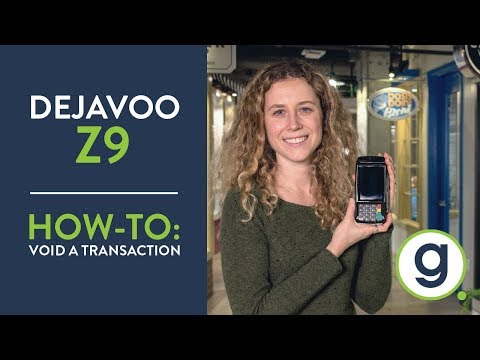 How To Void A Transaction Dejavoo Z9 Credit Card Terminal | Gravity Payments Support