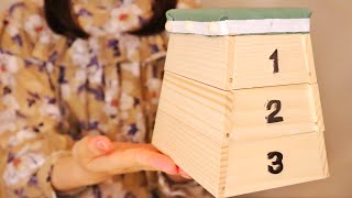 【ASMR】工作キットで跳び箱を作る Vaulting horse handicraft kit