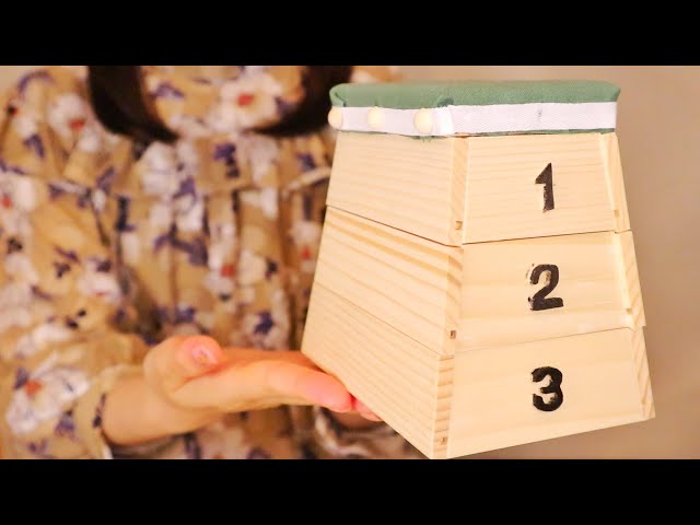 【ASMR】工作キットで跳び箱を作る Vaulting horse handicraft kit