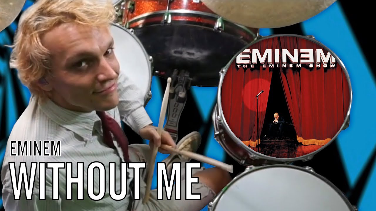 Eminem - Without Me | Office Drummer [First Playthrough] - YouTube