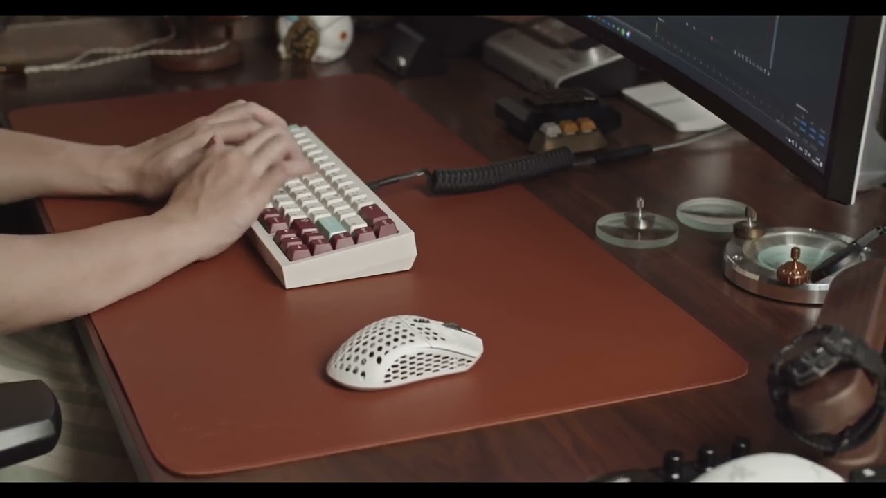 Sound Check - QK65 w/ Lubed Paco (Typing Test)