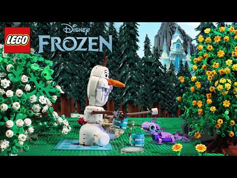 Olaf's Picnic Parable! ⛄🔥 | LEGO Disney Frozen | LEGO