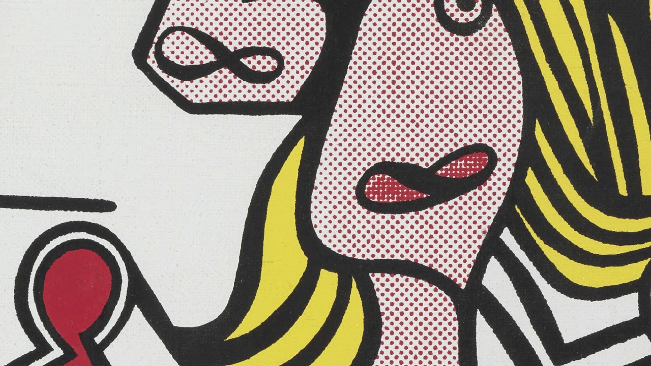 Roy Lichtenstein Woman With Flowered Hat