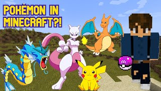 Pokémon... in Minecraft?! | Play.PocketPixels.Net @CushtyPlayz