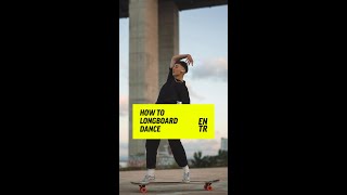 Thumbnail for First time dancing on a longboard #Shorts