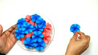 How to make paper flowers | origami flower | Origami easy | Diy paper flower |